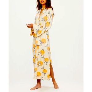Mason Grey LA Kaia crane sunset robe